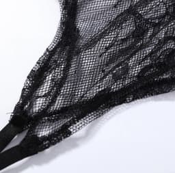 Lace Trim Butt Flap for Women Sexy Skirt Extender Sheer Hollow Out Floral Layering Bottom With Waistband Ladies Partywear