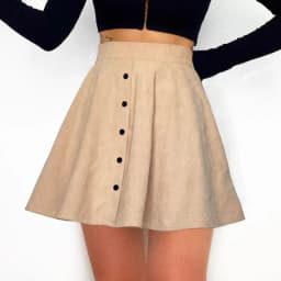 New Arrival Autumn Winter Corduroy Skirt Women Fashion High Waist Single Breasting Streetwear Casual A-line Skirts 2025