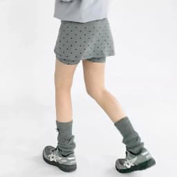 Grey Polka-Dot Sports Short Skirt Women Summer 2025 High Waist A Line Shorts Skirts Woman Streetwear Y2K Mini Skirt Female