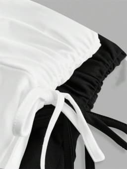 2025 New Solid Color Skirt Women Summer Fashion Outdoor Versatile High Waist Slim Fit Elastic Waist Short Skirt Goods In Stock