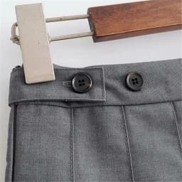 Retro American High Waist A-Line  Skirt Women's Summer Gingham Pleated Skirt Street Style Button Splice Pure Color