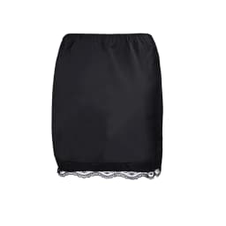 Linad Elegant Satin Embroidery Pencil Skirts Summer Sexy High Waist Split Mini Skirts For Women Fashion Slim Skirt Female 2025