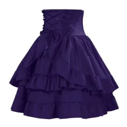 Summer Y2k Gothic Retro Lolita Skirt Women Medieval Vintage Cake Skirt Fashion Cosplay Costume Fluffy Layered Puffy Skirt New