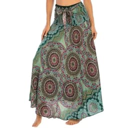 Sexy Summer Long Boho Bottom Women Skirt Vintage Casual Ropa Mujer Faldas Loose Fashion y2k Maxi Skirts Woman Clothing Saia Jupe