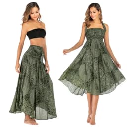 Sexy Summer Long Boho Bottom Women Skirt Vintage Casual Ropa Mujer Faldas Loose Fashion y2k Maxi Skirts Woman Clothing Saia Jupe