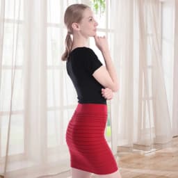 Elastic Pleated Skirt High Waist Bodycon Mini Skirt Business Office Cheap Short Pencil Skirts Solid Color Pink Black Blue Hot