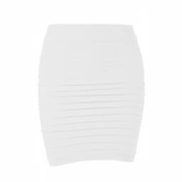 Elastic Pleated Skirt High Waist Bodycon Mini Skirt Business Office Cheap Short Pencil Skirts Solid Color Pink Black Blue Hot