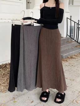 Elegant Black Dress 2024 Spring Fashion Tailored Fish Tail Skirt Stylish Petite Women Goddess Style Polyester O Shape