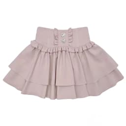 Japanese Cute Sweet Y2k Lolita Cake Skirt Women Hight Waist Rhinestone Plaid Ruffled Layered Skirts Kawaii A-Line Mini Skirts