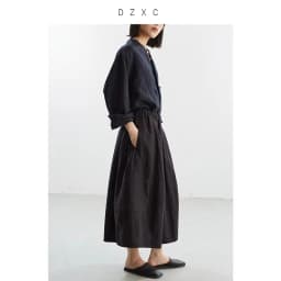 New Chinese Style~Black Bud Skirt, Silk-Linen Jacquard Skirt, 2026 Spring-Summer New Collection