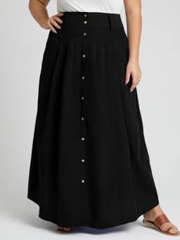 ZANZEA Cargo Skirts Elegant Women Evangelical Faldas Mujer Office Lady High Waist Saias Summer 2024 Casual Buttons Up Jupes