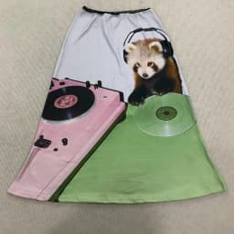 2000s Aesthetics Lace Stitching Sexy Street Emo Girl Personality Hip Skirt Summer Panda Funny Printing Kawaii Casual Short Skirt