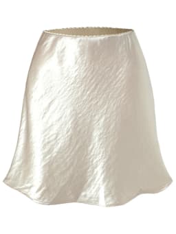 Summer Short Skirts For Women Office Wear Black A Line Luxury Mini Satin Skirt Ladies High Waist Simple Women's Skirts Silk