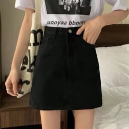 Summer Denim Short Skirt for Women High Wiast Sexy Tight Bag Hip Skirts Lady Slim Fit Y2K Female Short Jeans Skirts DURIKIES