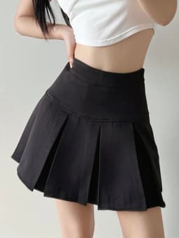 Jmprs High Waist Women Pleated Skirt Summer Fashion Jk Mini Skirts Korean School Uniform Black Grey Zipper Slim Girls Skirt