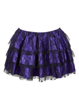 Promotion New Black Mesh Ruffles 3 Layers Adult Women Pettiskirt Tutu Party Dance Mini Skirt Performance Clothes