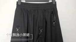 New 2025 Black Skirts Women Harajuku Punk Style High Waist Buckle Irregular Gothic Skirt Woman Hip Hop Streetwear Female