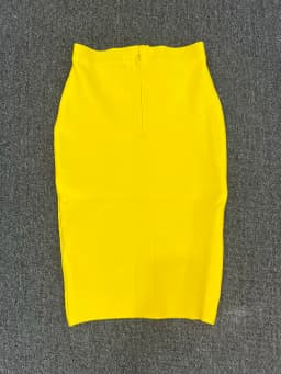 60CM Knee Length Summer Bandage Skirts For Women Candy Color Bodycon Pencil Skirt Ladies Elegant Office Business Formal XL XXL