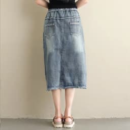 2026 vintage high waist spring summer autumn saias femininas casual loose long denim skirt women skirts female clothes