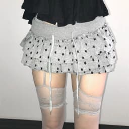 2000s Harajuku Hot Girl Striped Slim Mini Skirts Y2k American Vintage Summer Short Party Skirts Subculture Sweet Casual Skirts