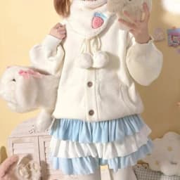 Japanese Contrast Color Patchwork Sweet Women Skirts Y2k Aesthetic A-line Ruffled Mini Skirt Harajuku Cute Wing Grunge Faldas