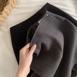 2026 Autumn Winter Vintage Woolen Skirts Women Korean Temperament A-Line Short Skirt Ladies Elegant Versatile Thick Mini Skirts