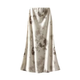 Seoulish Vintage Polka Dot Satin Mermaid Skirts for Women 2026 New Spring Summer High Waist Casual Mid Length Women's Skirts