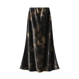 Seoulish Vintage Polka Dot Satin Mermaid Skirts for Women 2026 New Spring Summer High Waist Casual Mid Length Women's Skirts