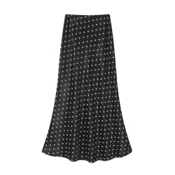 Seoulish Vintage Polka Dot Satin Mermaid Skirts for Women 2026 New Spring Summer High Waist Casual Mid Length Women's Skirts