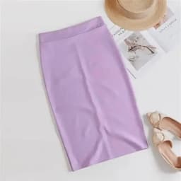 Fashion High Waist Office White Skirts Women 2026 Elegant Korean Bodycon Black Skirt Y2k Sexy Slim Knee Length OL Pencil Skirt