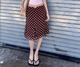 2026 Summer Vintage Midi Plaid Striped Print Skirts Women Sweet Loose Pleated Ladies Skirt High Waist Korean Style Woman Skirts