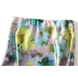 New In Women Spring Summer Floral Print Satin Long Skirts 2026 Trendy High Waist Elegant Faldas