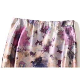 New In Women Spring Summer Floral Print Satin Long Skirts 2026 Trendy High Waist Elegant Faldas