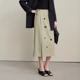 Amii Women's Skirt 2026 Autumn New Office Lady Anti-wrinkle Nail Flower Midi Skirt Elegant Versatile Women's Clothing 12621008