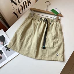 Elastic Waist Summer Skirt Women's Outdoor Quick-drying Thin Short Skirts Sports Pantskirt Vintage Have-Liner A-line Skirts 2025