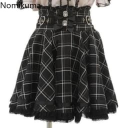 Lolita Style Sweet Women Skirt Japanese Fashion Jupe 2025 Faldas Mujer De Moda Bandage Bow Patchwork Lace Cute Y2k Skirts 63b343