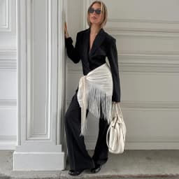 Street Tassels Lace Up Women's Mini Skirt High Waist Irregular Hem Female Skirts 2026 Autumn Lady All-match Accessories
