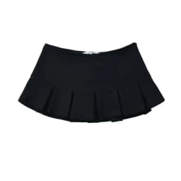 KEYANKETIAN New Women's Terry fabric Low waist Y2K Mini Skirt Wide pleat Decoration Light grey Flounce A Line Skort Hot sweet