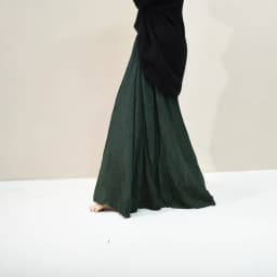 Women's Elegant 16 Color High Waist Elastic Waist Linen Pleated Long Skirts Ladies Slim Casual Skirt Saias New 2026 Summer SK05