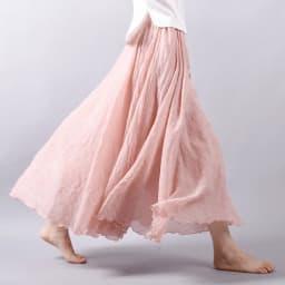 2026 Women Cotton Blending Long Skirts High Waist Good Quality Women Summer Boho Maxi Skirts Brand Faldas Femme Streetwear