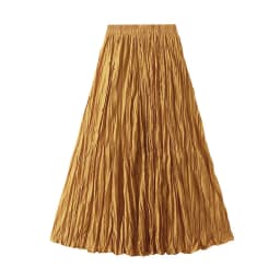 Women's Spring Summer Solid Pleated Half-body Skirt 2026 Korean Fashion A-Line Long Skirt Female Elegant Casual Luxury Skirt