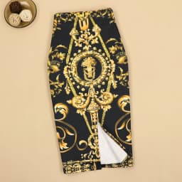 50% OFF On Sale Summer Women's long Pencil skirts High Waist Slim Bodycon Vintage Skirts korean jupe official store Falda Y2K