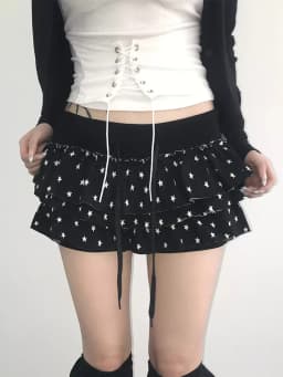 Genayooa Y2k Japanese Skirt Women Dot Mini A-line Pleated Skirts Streetwear Korean Style Irregular Skirts E-girls Short Skirt