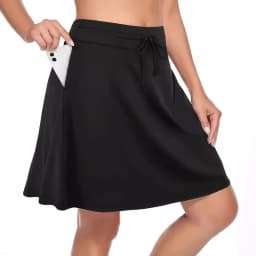Girls' Summer Skirts Fake Two Girls' Underpants Skirts Running Outdoors Sport Skirt Pockets Fitness Casual Shorts 2025