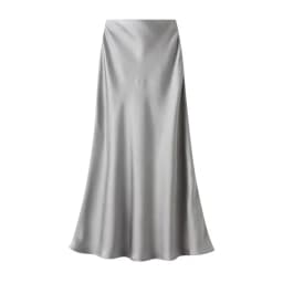 Woman 2025 Satin Skirt Women High Waist Long Skirts for Women Summer Black Midi Skirt Office Elegant Women's Skirts LSK9836
