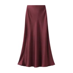 Woman 2025 Satin Skirt Women High Waist Long Skirts for Women Summer Black Midi Skirt Office Elegant Women's Skirts LSK9836