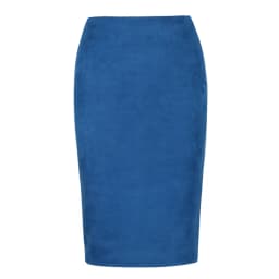 Women Skirts Suede Solid Color Pencil Skirt Female Autumn Winter High Waist Bodycon Vintage Suede Split Thick Stretchy Skirts