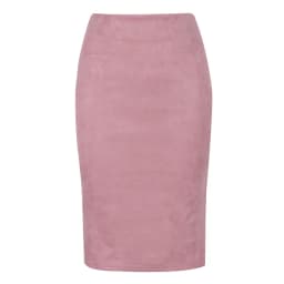 Women Skirts Suede Solid Color Pencil Skirt Female Autumn Winter High Waist Bodycon Vintage Suede Split Thick Stretchy Skirts