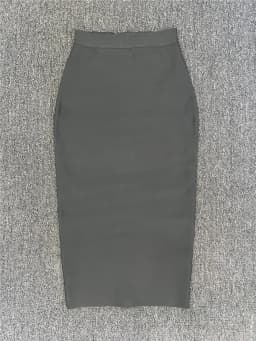 78CM Length High Waist Bandage Skirt Women Elegant High Waist Midi Calf Long Pencil Skirts Office Ladies Formal Party Dress