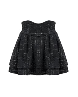 Loose High Waist Elegant All-match Skirts Sweet Ball Gown Preppy Style Faldas Japanese Minority Plaid Slim Waist Fashion Skirt
